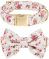Adjustable Pet Bow Tie and Dog Collar for Small Medium Large Dogs, Puppy Collar with Bowtie, Cute Bow and Dog Collars - Comfortable, Soft, and Dur...