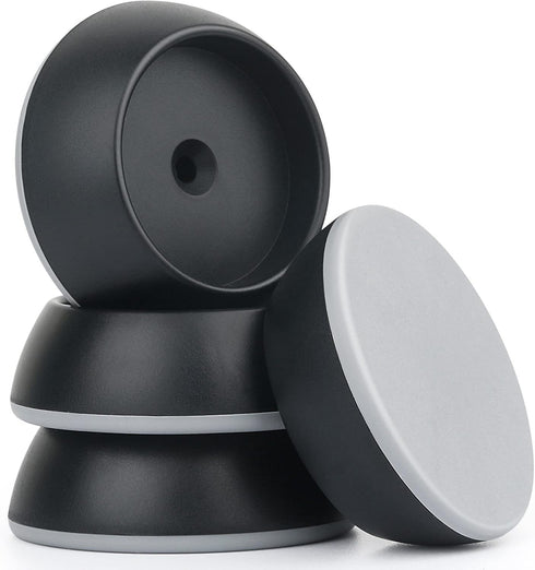 4 Pack Baby Gate Wall Protector Wall Cups for Child Pressure Mounted Stair Safety Gate, Protect Walls & Doorways from Pet & Dog Gates, Black...