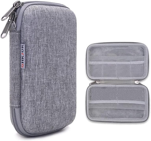 Diabetic Supplies Travel Case Bag Organizer for Glucose Meter, Blood Sugar Test Strips, Lancets, Lancing Device, Pens, Syringes, Alcohol Wipe, Har...
