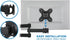 Mount-It! Small TV Monitor Wall Mount Arm | VESA Wall Mount Bracket | Fits 19 20 21 22 23 24 25 26 27 Inch Display Screens | 75 100 VESA and RV Co...