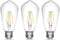 LED Edison Bulb 4W,Antique 40W Vintage Edison Bulb,E26 Light Bulb Non Dimmable Led Bulb 450 Lumens 5500K Cold White,Pack of 3...
