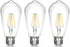 LED Edison Bulb 4W,Antique 40W Vintage Edison Bulb,E26 Light Bulb Non Dimmable Led Bulb 450 Lumens 5500K Cold White,Pack of 3...