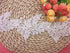9.5CM Width Europe Leaf Pattern Inelastic Embroidery Lace Trim,Curtain Tablecloth Slipcover Bridal DIY Clothing/Accessories.(4 Yards in one Packag...