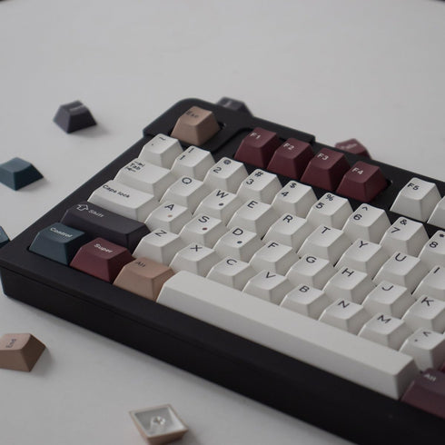 Sumgsn 129 Keys PBT Dye Sub Keycaps Cherry Profile Fit for 61/64/87/104/108 Cherry Mx Switches Mechanical Keyboard...