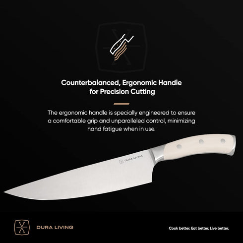 2-Piece Professional Kitchen Knife Set – Ultra Sharp, Precision Forged High Carbon German Stainless Steel, 5" Utility & 3.5" Paring Knives, Ergono...