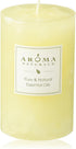 Aroma Naturals Orange, Clove and Cinnamon Essential Oil Scented Pillar Candle, Peace Pearl, 2.5 inch x 4 inch...