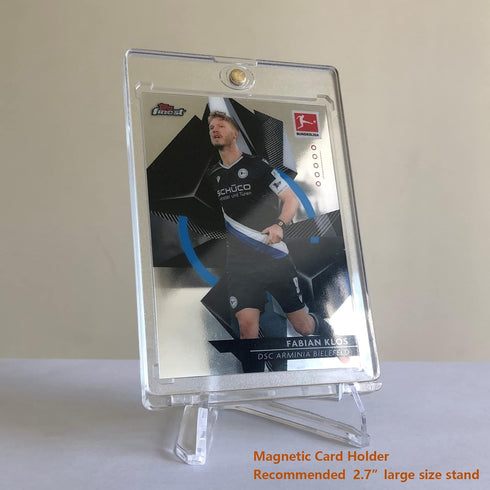 Acrylic Easels Display Stand Coins stand, 36 PCS (3 Sizes each 12) Sports Card Display Stand Baseball Card Stands for Display Photos, Coins, Cards...