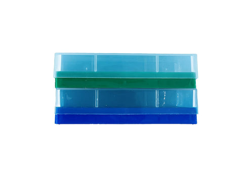 96 Wells PCR Tube Rack for 0.2ml 0.1ml Strips Tubes, The Lid is for Non-Skirted PCR Plate Pack of 2...