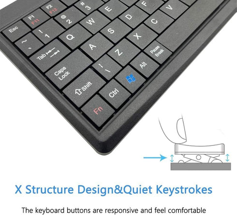 CUQI USB Mini Keyboard,DIY Experiment Mini Keyboard Gaming,USB Interface for Android TV Box,Windows PC,Raspberry Pi,Windows 10/8/7...