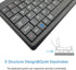 CUQI USB Mini Keyboard,DIY Experiment Mini Keyboard Gaming,USB Interface for Android TV Box,Windows PC,Raspberry Pi,Windows 10/8/7...