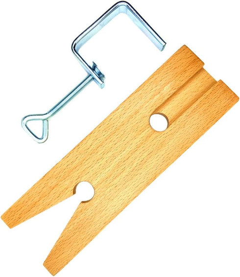 Bench Pin Clamp Set V-Slot for Workbench Wooden Jewelry Making Tool JZ-V-1...