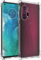 Osophter for Moto Edge Plus Case Clear Moto Edge+ Case Transparent Reinforced Corners TPU Shock-Absorption Flexible Cell Phone Cover for Motorola ...