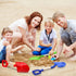 Jumbo Beach Sand Toys 16 Inch Shovels for Kids Adults, Large Spade Scoop Gardening Tools, Sandbox Kit Wood ABS Spade for Garden Outdoor Snow Backy...