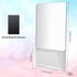 Magnetic Locker Mirror, 6.69" x 5.51" Small Real Glass Mirror with Holder Bag and Magnetic Backing for Coat Lockers School Locker Bathroom Househo...