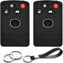 2pcs Fit for Mazda CX-7 CX-9 MX-5 Miata RX-8 Smart Card 4 Buttons Key Fob Cover Case Key Chain Protector Keyless Entry Remote Holder...