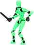 ONEST 2 Pieces T13 Action Figure 3D Printed Robot Action Figures Multi-Jointed Movable Robot Toys Articulated Robot Dummy Action Figures for Game ...