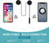 Motorcycle Bluetooth 5.2 Headphones Outdoor Helmet Earphone Bluetooth Stereo Music and Voice Microphone Soft Cable Earphone Motorcycle Helmet Head...