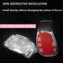 for Accord 18-22 Gear Shift Lever Cover Gear Shift Knob Head Decals Stickers Compatible with Honda 2022-2018 Accord Accessories 10th Accord 1.5T E...