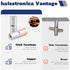 Haisstronica Non Insulated Butt Connectors Kit 220pcs Butt Connectors for Wiring Pure Copper AWG24-8 Wire Crimp Connector...