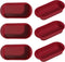 Silicone Mini Loaf Pan Set of 6, Non-stick Easy Release Rectangle Mini Bread Pan, Hot Dog Buns Mold, Flexible BPA Free Silicone Baking Mold for Ba...
