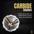 Deburring External Chamfer Tool with Carbide Blades – Bolt Deburring Tool - Chamfer Bit to Repair Damaged Bolts - All Thread Deburring Tool with H...