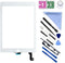 New Glass Touch Screen Digitizer Replacement for iPad Air 2 9.7" 2nd Gen A1566 A1567 and Pre-Installed Adhesive with Repair Tools Kit (Without Hom...