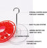Best Hummingbird Feeders for Outdoors Hanging, Easy Clean Fill Wasp Leak Proof, Mary's Sweety Hummingbird Feeder Gifts for Window Garden, More Bir...