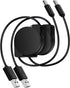 Retractable Car Phone Charger for iPhone 15 Pro Max,2Pack 3.3FT Android Cell Phone Charger Cable Type C Fast Charging for Samsung Galaxy S24 Ultra...