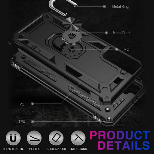 Case for Samsung Galaxy S21 5G Case Rugged Military Grade Heavy Duty Armor Shockproof Anti-Drop Galaxy S21 Phone Case Holder Kickstand Shell for S...