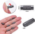 50pcs Gun Black Screw Twist Clasps Brass Barrel Tube Fastener Cord End Caps Jewelry Clasps Decorative Accessories for DIY Bracelet Necklace Craft ...
