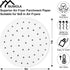Air Fryer Liners Disposable Parchment Paper, Numola 100 Pcs Airfryer Sheets, 9 Inch White Non-stick Steamer Liner for Oven, Microwave, Bamboos Ste...