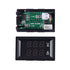 2pcs 0.28" LED Voltmeter Ammeter, Red and Blue Digital Multimeter Display Voltage Current Tester,DC 0-100V 10A Detector Voltage Current Meter Pane...