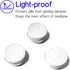 Extra Small Single Pill Box for Purse (3 Pack), Aluminum Screw Top Pill Container, 3 Times a Day Portable Waterproof Single Pill Case for Vitamins...