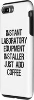 iPhone 7 Plus/8 Plus Instant Laboratory Equipment Installer Just Add Coffee Case...