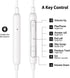 iPhone Earbuds for iPhone Headphones MFi Certified Compatible for iPhone with Microphone Volume Control for iPhone 14/13/12/11/Pro Max/Xr/Xs Max/X...
