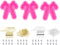 103Pcs Earring Resin Molds Kit, 3Pcs Christmas Cane Shape Silicone Molds for Epoxy Resin Earring Making with Earring Hooks for DIY Earrings, Keych...