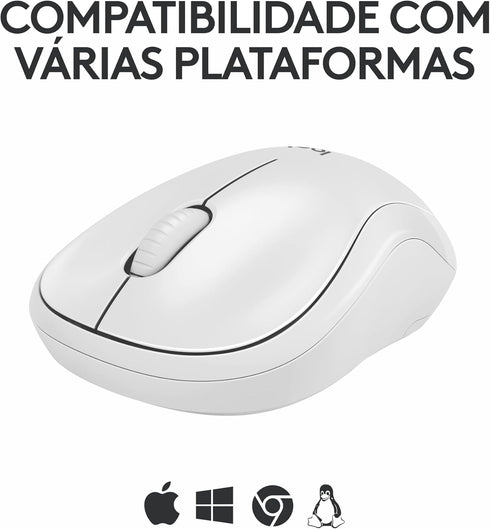 Logitech M240 Silent Bluetooth Mouse, Wireless, Compact, Portable, Smooth Tracking, 18-Month Battery, for Windows, macOS, ChromeOS, Compatible wit...