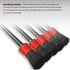 Detailing Brush Set -5 Different Sizes Premium Natural Boar Hair Mixed Fiber Plastic Handle Automotive Detail Brushes for Cleaning Wheels, Engine,...