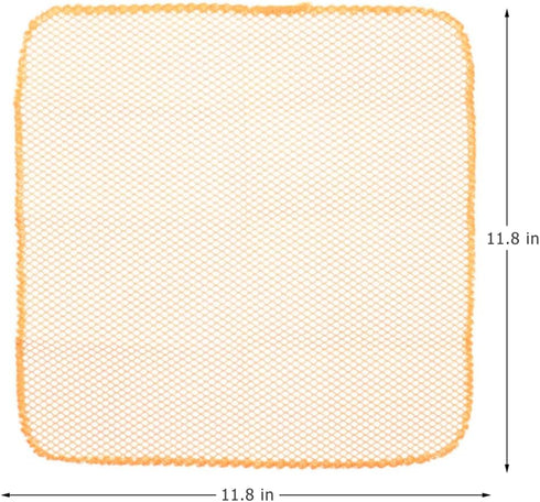 Premium Non-Scratch Scouring Pads - Heavy Duty Dish Scrubbers, Odorless & Long Lasting Mesh Dish Cloth - Replace Sponges - for Dish Washing Scurbs...