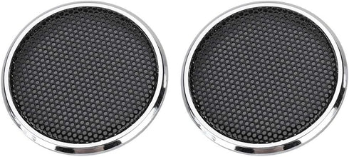Wendry Speaker Covers, Metal & ABS Material Speaker Cover, 1 Inch Decoration Protective Grills Cover, Speaker Decoration Protective (2PCS)...