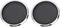 Wendry Speaker Covers, Metal & ABS Material Speaker Cover, 1 Inch Decoration Protective Grills Cover, Speaker Decoration Protective (2PCS)...