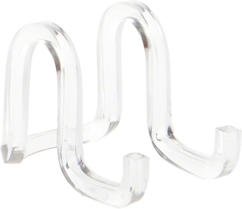 Plymor Clear Acrylic Ribbon-Style Display Easel, 1.875" H x 1.75" W x 2.625" D...