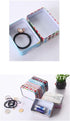 5 Pack Metal Tins Box Containers 3.54 x 2.56 x 1.1 inch, Mini Portable Small Tins with Lids, Rectangular Case Empty Box for Candies, Pills, Earrin...