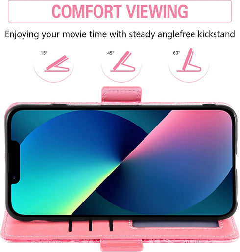 Asuwish Phone Case for iPhone 13 Pro Max 2021 6.7 inch with Tempered Glass Screen Protector and Wallet Flip Cover Card Holder Cell iPhone13promax ...