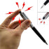 Silver Shock Pen, Interesting Surprising Prank Items, Lightweight Shocking Practical Joke Toys for Outdoor Novelty and Gag Games...