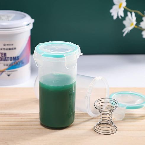 Touch up Paint Container Touch up Cups Paint Storage Cups with Lids Paint Storage Containers Airtight Paint Container with Stainless Steel Mixing ...