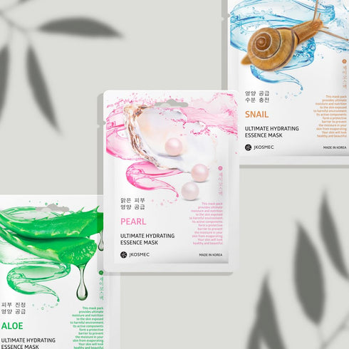 Ultimate Hydrating Face Mask Set Korean Beauty Essence Facial Sheet Mask Korea Skin Care Moisturizing 8 New flavors Skincare 8 masks in a pack Mad...
