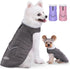 iBuddy Dog Winter Coats with Fleece Vest,Waterproof Warm Dog Snow Jacket Windproof, Reflective Adjustable Pet Dogs Cold Winter Coat for Dogs Girl ...