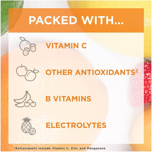 Emergen-C 1000mg Vitamin C Powder for Daily Immune Support Caffeine Free Vitamin C Supplements with Zinc and Manganese, B Vitamins and Electrolyte...