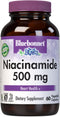 Bluebonnet Nutrition Niacinamide 500mg, Supports Cardiovascular Health*, Soy-Free, Gluten-Free, Non-GMO, Kosher Certified, Dairy-Free, Vegan, 60 V...